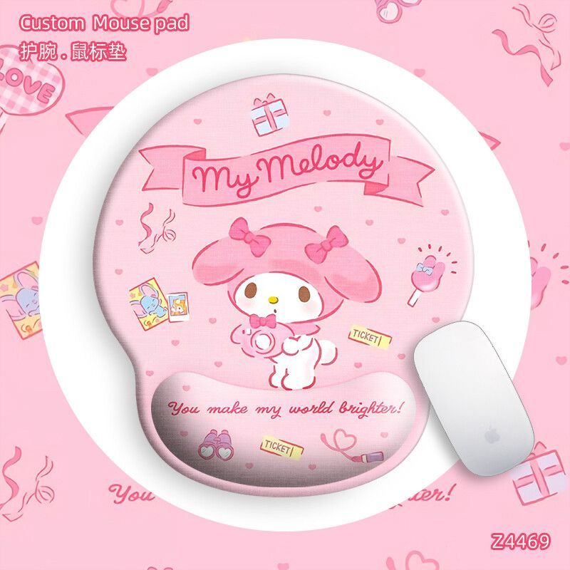 Kawaii Tech Accessories - Tappetino per mouse con simpatico personaggio,
